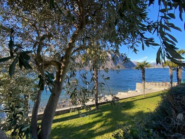 Luganersee, Pool, Strand, Parkplatz, Suite 302 Bissone Buitenkant foto